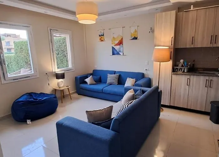 Mountain View Sokhna 1,villa 4rooms, Direct To Pool, 300 M To & Dayra Camp, Families Only Chalet *